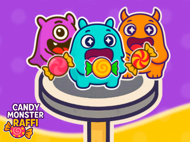 Játék Candy Monster Raffi online