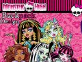 Játék Monster High hátizsák tervezés online