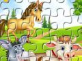 Játék Farm Állatok Puzzle online