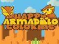 Játék Boldog armadillo színező online