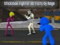 Játék Stickman Harcos 3D: Harag Ütések online