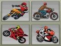 Játék Verseny Motoros Memória online