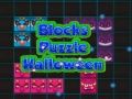 Játék Blokk Puzzlé Halloween online