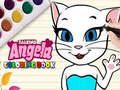 Játék Talking Angela Színező online