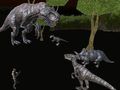 Játék Éjféli Többjátékos Dinosaur Vadászat online