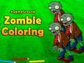 Játék 4GameGround Zombi Színező online
