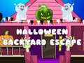 Játék Halloween Hátsó Kerti Menekülés online