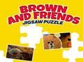 Játék Brown és barátok puzzle online