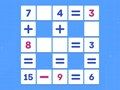 Játék Matematikai keresztszó online