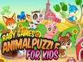 Játék Baba Játékok: Állat Puzzle Gyerekeknek online