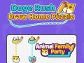 Játék Doge Rush: Rajzold Ki a Ház Fejtörőt online