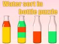 Játék Vízrendező puzzle palackban online