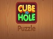 Játék Kocka a lyukú puzzle-hez online