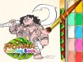 Játék Moana színező könyv online