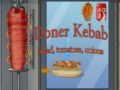 Játék Doner kebab saláta, paradicsom, hagymával online