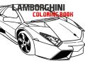 Játék Lamborghini Színezőkönyv online