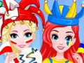 Játék Лучшие друзья: Чемпионат мира по раскраске лиц online