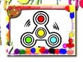 Játék Fidget Spinner Színező Könyv online