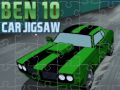 Játék Ben 10: Autós puzzle online