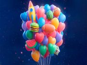 Játék Merge 3D- Match 3 Balloons online