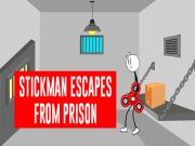 Játék Stickman elmenekül a börtönből online