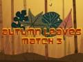 Játék Őszi Levelek Match 3 online