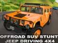 Játék Offroad SUV Stunt Jeep vezetés 4x4 online