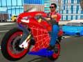 Játék Hős Mutatvány Pók Motorkerékpár Szimulátor 3D online