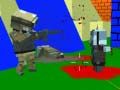 Játék Zombik lövése a blokk világban online