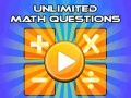 Játék Korlátlan matematikai kérdések online