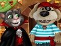 Játék Beszélő Tom és Angela: Halloween buli online