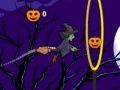 Játék Repülő boszorkány Halloween online