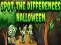 Játék Találd meg a különbségeket: Halloween online