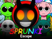 Játék Sprunki 3D menekülés online