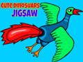 Játék Cuki Dinoszauruszok Puzzleként online