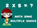 Játék Többszörös Választású Matematikai Játék online