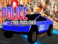 Játék Rendőrségi CyberTruck Üldözés online Játék Rendőrségi CyberTruck Üldözés online