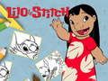 Játék Lilo és Stitch színezőkönyv online