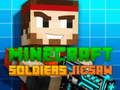 Játék Minecraft Katonák Puzzle online