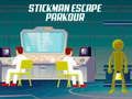 Játék Stickman Szökés: Parkour online