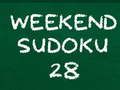Játék Hétvégi Sudoku 28 online