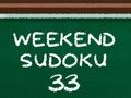Játék Hétvégi Sudoku 33 online
