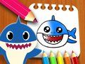 Játék Baby Shark Színező online Játék Baby Shark Színező online