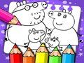 Játék Peppa Pig színezőkönyv online Játék Peppa Pig színezőkönyv online