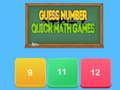 Játék Találd ki a számot Gyors matematikai játékok online