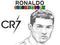 Játék Ronaldo Színezőkönyv online