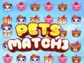 Játék Háziállatok Match3 online