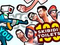 Játék Te ellen 100 Skibidi WC online