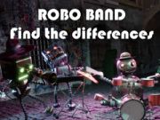 Játék Robot Banda - Találd Meg a Különbségeket online Játék Robot Banda - Találd Meg a Különbségeket online