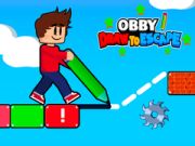Játék Obby Rajzolni a Meneküléshez online Játék Obby Rajzolni a Meneküléshez online